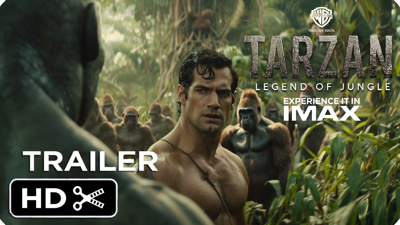 Tarzan: Live Action – Full Teaser Trailer | Henry Cavill, Angelina Jolie