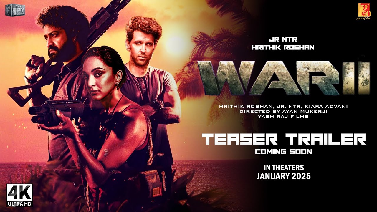 WAR 2 - Official Trailer | Hrithik Roshan | Jr NTR | Kiara Advani | War 2 (2025) (Fan-Made)