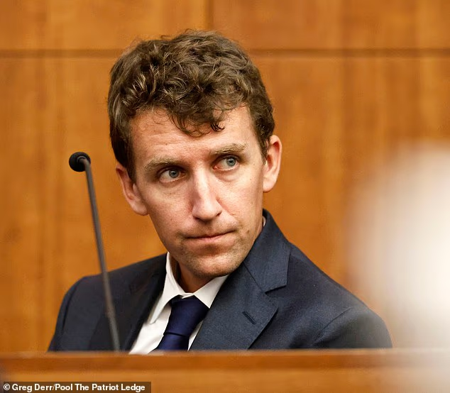 Patrick grew emotional as he took the stand to testify in his ex-wife's trial last month