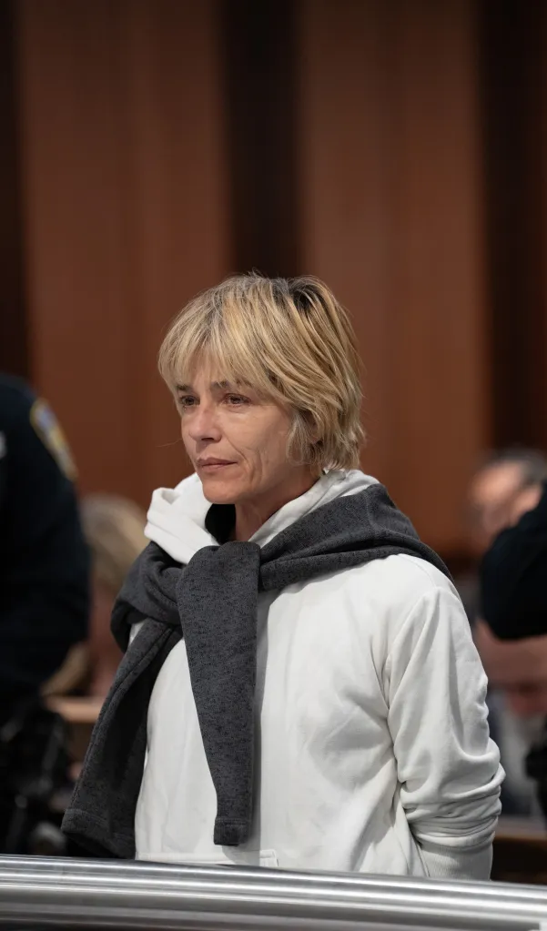 Selma Blair appears in Queens Criminal Court in Queens, New York.