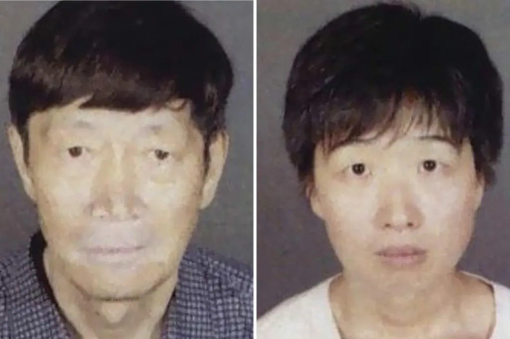 Collage of mugshots of Guojun Xuan and Silvia Zhang.