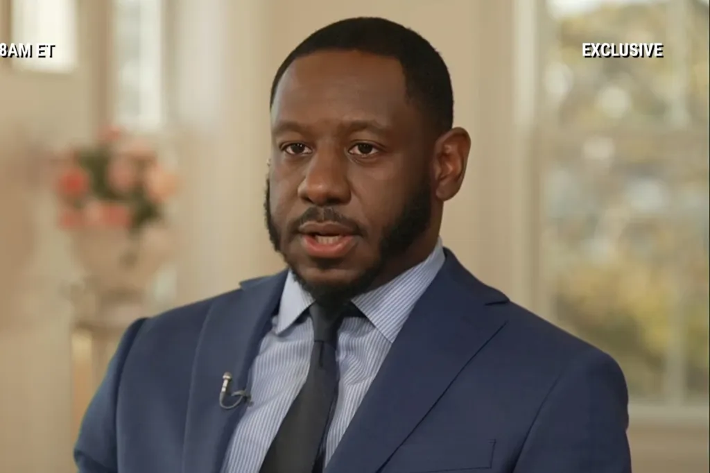 Michael Desronvil speaking during an exclusive interview.