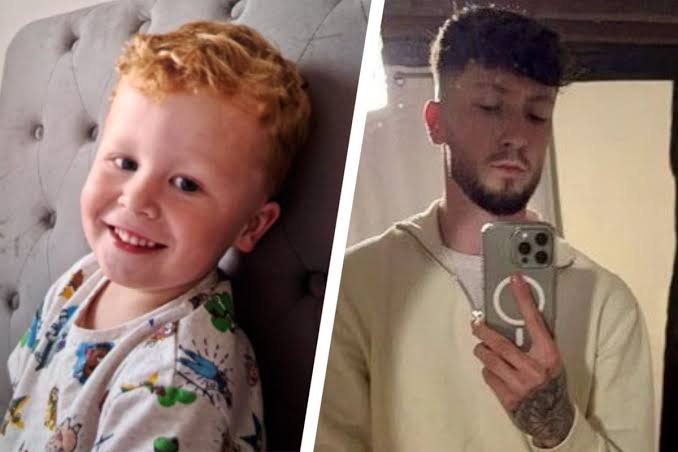 Dad of missing boy Noah, 3, issues heartfelt plea as police cordon off lake - Manchester Evening News