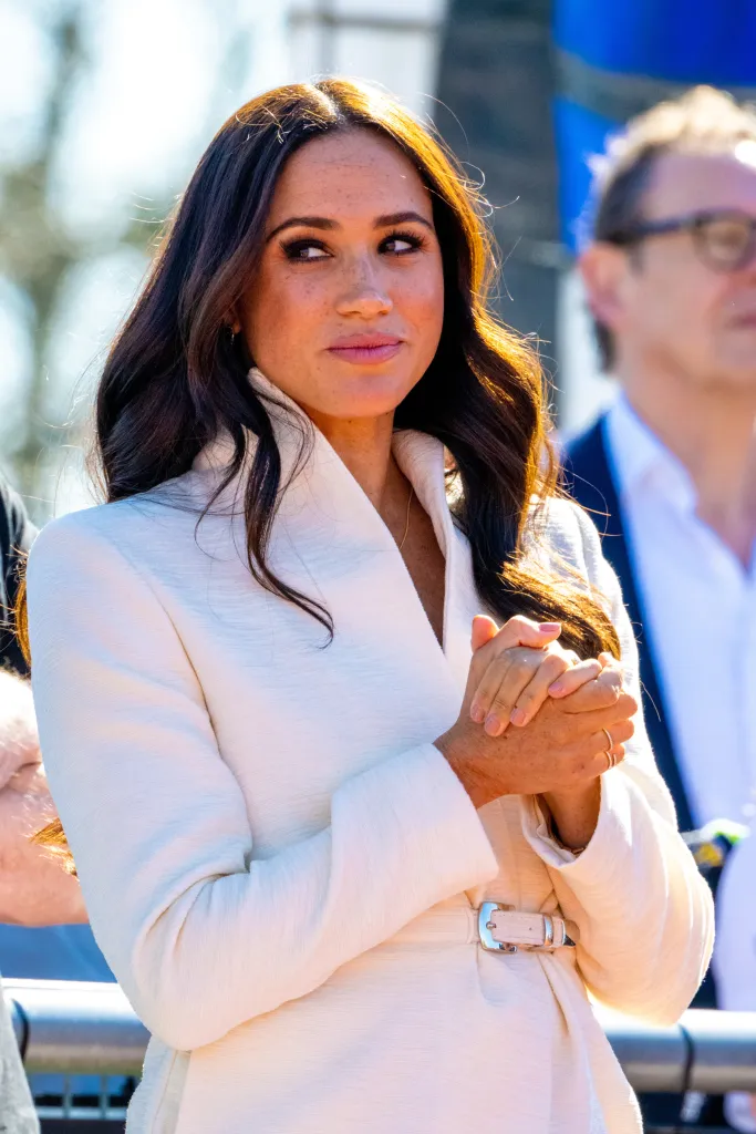 Meghan Markle said she is deeply distressed by allegations involving her father.