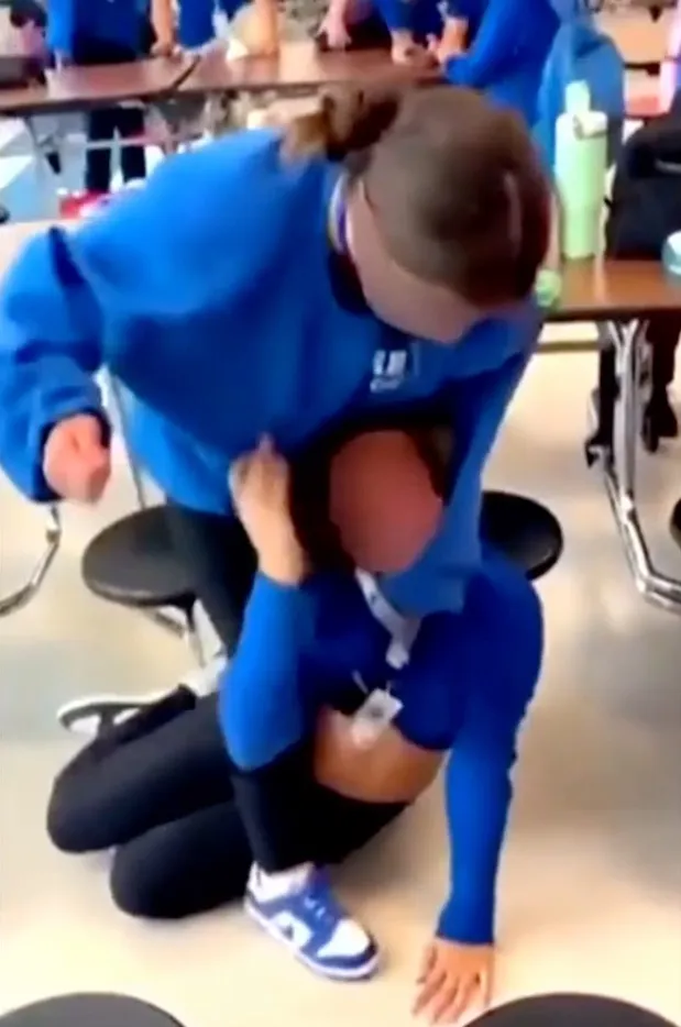 The disturbing at Nautilus Middle School in Miami Beach was caught on camera.