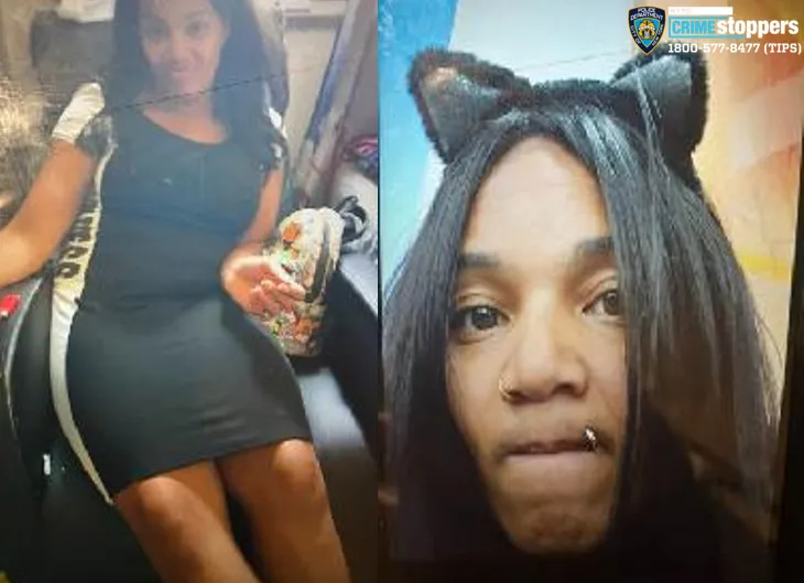 Collage of two photos of missing person Seraphina Pereira.