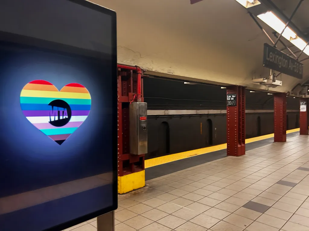The professor was shoved around 1 p.m. on Oct. 6 at the Lexington Avenue-53rd Street station.